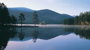 Loch an Eilein - one of the most romantic lochs in Scotland
