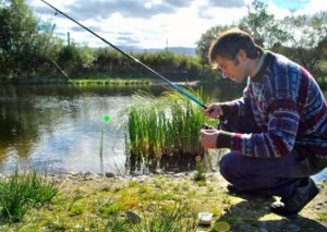 Fishing near Aviemore at Rothiemurchus 