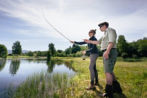 Fishing at Rothiemurchus, Aviemore