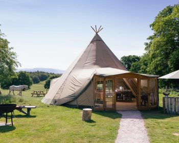 Weddings in the Tipi at Rothiemurchus near Aviemore