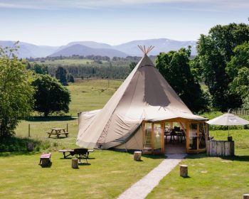 The Tipi at Rothiemurchus near Aviemore