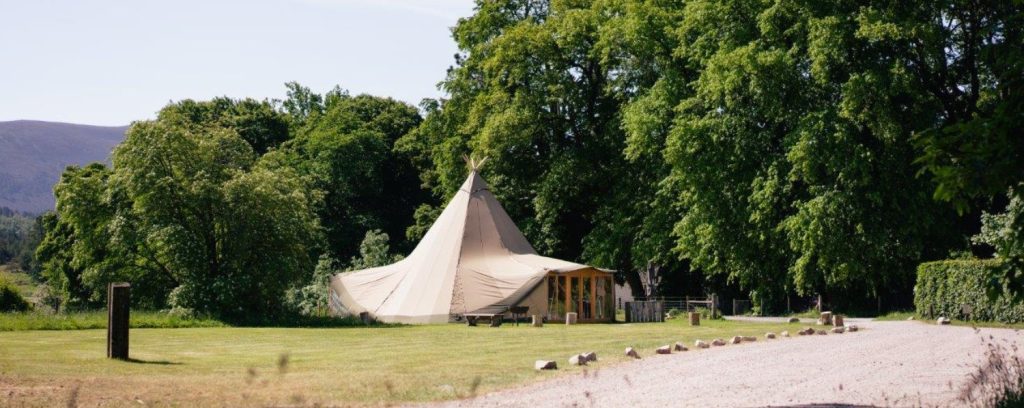 The Tipi Rothiemurchus near Aviemore